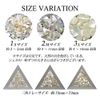 Nail Natural Indonesia Shell White Cream All 3 Types (2.M Size)