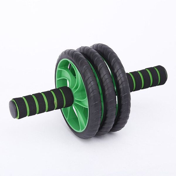 Abdominal Training Wheels Dog Fitness Roller Household Exercise Equipment Tool, Green