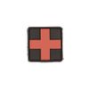 Mil-Tec Patch 3D First Aid PVC with Velcro Small Black