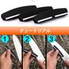 Grinding Stone Sharpener Angle Holder Blade Angle Guide Cutlery Knife Sharpener Guide Knife Sharpening Aid Accessories 2 Pcs Black