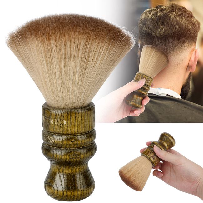 Neck Duster Brush Cleaner for Salon Stylist Barber Hair Cutting Make Up Cosmetic