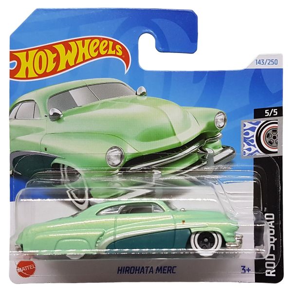 Hot Wheels Hirohata Merc Green Rod Squad 5/5