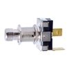 Jandorf 61121 10A 125V 1-Pole SPST Contact 2-Tab Terminal Push Button Switch