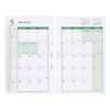 2025 Mini 6 Hole Size, 2 Pages Per Month / Block Type [4] Personal Notebook Refill P 0 4