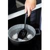 MasterClass Slotted Spoon with Soft Grip Handle, Non Stick Safe Nylon, 34 cm