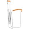 ZEFAL Vintage Chrome/Leather Bottle Cage, Silver