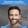 Temporary Beard & Brow Color Black Fill Patchy Gray Easy Wash-Off