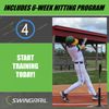 SWINGRAIL Baseball/Softball Swing Trainer Aid - Equipment for Batting and Hitting