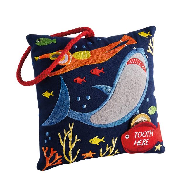 Floss and Rock Deep Sea Tooth Fairy Cushion