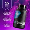 EFX Sports Training Ground Glutazorb Caps | Highly Concentrated, pH Correct Glutamine Pill Supplement | Digestion & Immune Support | 60 Servings, 120 Capsules