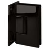 CRL V1E3370RB Polishedh. Vienna 337 Adjustable Wall Mount Full Back Plate Hinge
