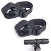 Cbhoktyue 2 Pack Flashlight Scope Mount, Quick Release Flashlight Mount for Hunting LED Light Flashlight Scope Torch Laser Scope Sight Telescope, Diameter 18mm-25mm