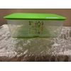 New Tupperware Extra Large FridgeSmart Container 9.9L/40 cups Clear/Green Lid