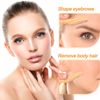 Qufiiry Dermaplaning Blades for Face, 9 Pcs Eyebrow Razor, Razors Shaper Women, Safety Facial Hair Remover, Exfoliating Dermaplaning Tool for Women and Men