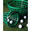Par West Range Ball Basket, X-Large (175-200 Capacity) (Yellow)