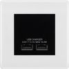 BG Nexus White Moulded Dual USB Charger 3.1A Output Socket - Black Insert