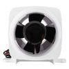3" In-Line Air Blower Marine Bilge Air Blower Mute Strong Ventilation Fan for Yacht Boat RV 12V/24V(12V)