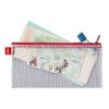 Sekisei AZ-138E-10 Multi Case, Azone, Mesh Case, Passbook Size, Blue