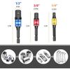 WANJICHENRUI Flexible Shaft, Electric Hexagonal Screwdriver Drill, Soft Universal Shaft, Connection Tool, Extension Tool, Screwdriver Bit, Multi-functional Shaft Set, Flexible Screwdriver, Socket