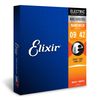 Elixir 12002 Strings Electric Guitar Strings w NANOWEB Coating, Super Light (.009-.042)
