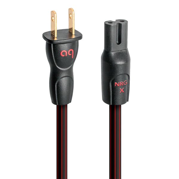 AudioQuest NRG-X2 Power Cable - 2m - 1 x C7 > 1 x 2-Prong Wall Plug