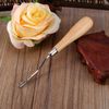 Bent Latch Hook Crochet Needle Latch Hook with Wooden Handle Needle Hook Tool