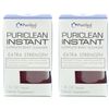 Wellgenix Puriclean Instant Complete Body Cleanser, 1 Fl Oz Fruit Punch, Premium Extra Strength Herbal Cleanse Detox Drink, One Hour Detox Support Supplement (2 Pack)