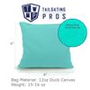 Tailgating Pros Solid Wood Premium Cornhole Boards with Corn Filled Bags - Regulation or Tailgating Size w/Optional Carrying Case & LED Lights