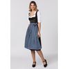 Stockerpoint Women's Claire Dirndl Apron, Smoke Blue, One Size