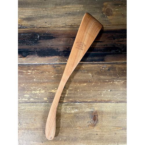 Handcrafted Louisiana Roux Spoon from New Orleans School of Cooking (Left-handed)