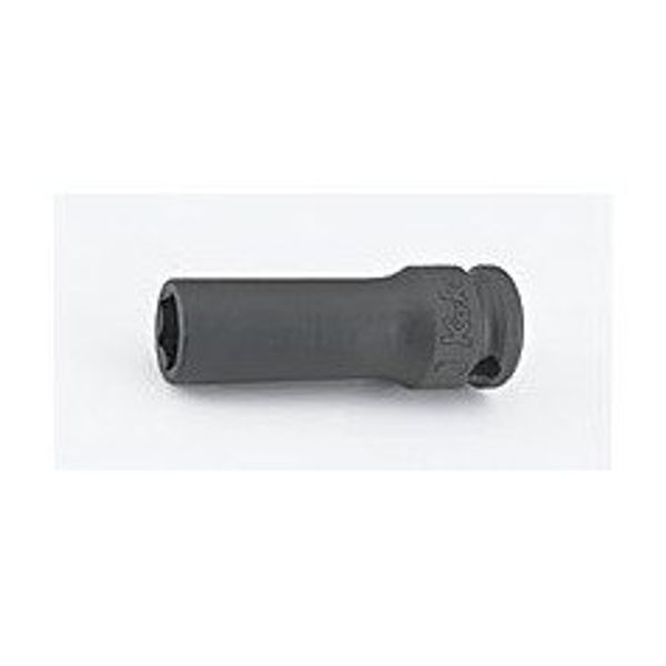 Koken 13301X-17 3/8 (9.5 mm) SQ. Impact Hexagonal Semi-Deep Socket (Thin) 0.7 inch (17 mm)