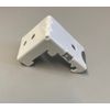 Blindspares Clip Over Type Bracket for Roman Blinds (Pack of 2) fits rectangular type rail
