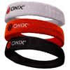 Onix Pickleball Sweat Absorption Headband — Black