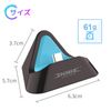 Switch2 Compatible Charging Stand Switch 2 Accessories, Compact, Small Charger, Black, Red, Switch2, Black/Red