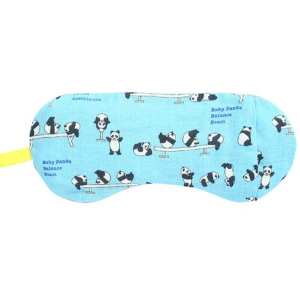 Katei Salt Eye Pillow, Panda, Blue