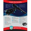 Pair 2 Front L-R Quick Complete Strut For 1995-2000 Chrysler Town & Country Van