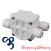 10X Auto Shut Off Valve Push In 1/4-1/4 Quick Connect RO Water Filter System