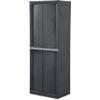 CABINETS 4 Shelf Lockable Storage w/Adjustable Shelves Garage Pantry Kitchen