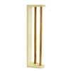 Solid Wood Pine Wall Mounted Towel Rail Holder Rack 80 cm
