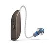Hearing Aid Domes 8mm Smoky Gray Tips Ear Pieces Comfortable for Open Fit BTE Sound Amplifier PSAP Kit Invisible, Except for RIC 8mm (M * 10)