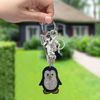 2 Pieces Penguin Keychains, Creative Keychains, Rhinestone Keychains, Gift Keychains, Cute Keychains