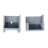 Left & Right Hand Hinge Pontoon Door Stop Kit (2, Grey)