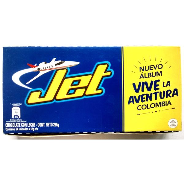 Jet Milk Chocolate - 24 units box