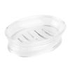 iDesign Franklin Bar Soap Dish for Bathroom Vanities, Kitchen Sink - Clear,45120