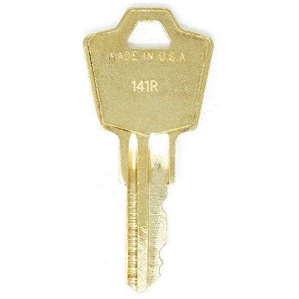 HON 141R Replacement Keys: 2 Keys