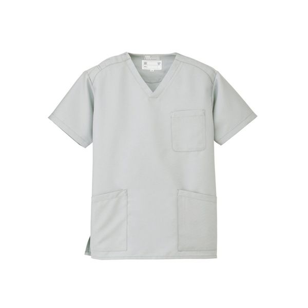 Lumiere 861405 Unisex Scrubs, Medical Wear, Lab Coat, gray