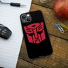 Transformers Autobot Symbol Protective Slim Fit Plastic Bumper Case Fits Apple iPhone 15