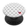 Golf Ball Heart Golfer Golfing PopSockets Standard PopGrip