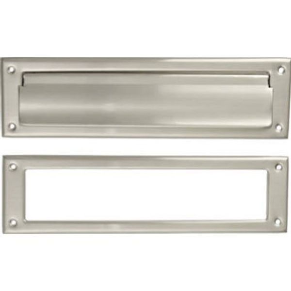 National Hardware N325-290 V1911 Mail Slot in Nickel , 2" x 11"