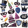21st Birthday Props on Sticks